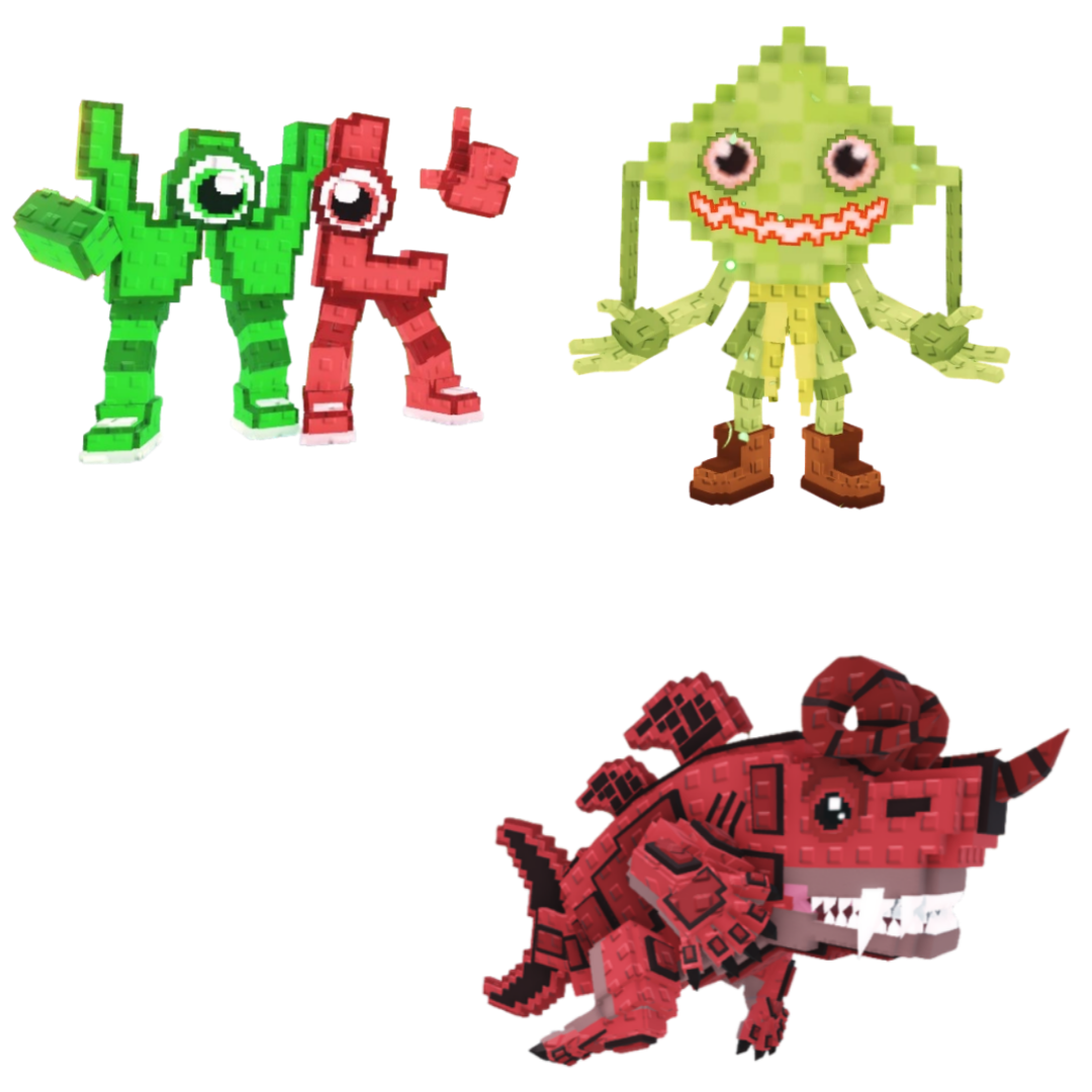 [BUNDLE] - 🥉 1x W or L 🥉 1x Ketupat Kepat 🥉 1x Eviledon