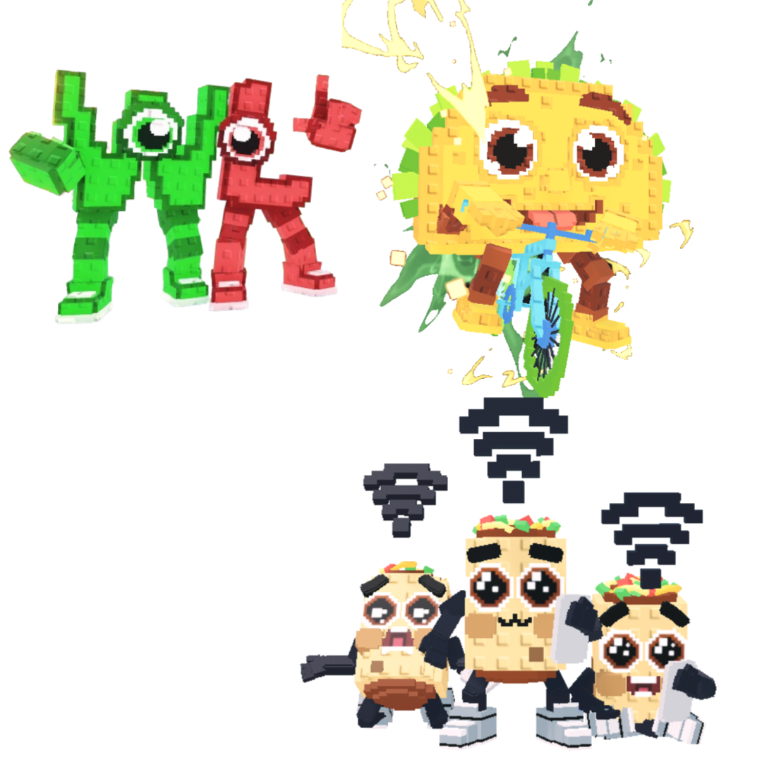 [BUNDLE] - 🎣 1x W or L 🎣 1x Tacorita Bicicleta 🎣 1x Los Nooo My Hotspotsitos