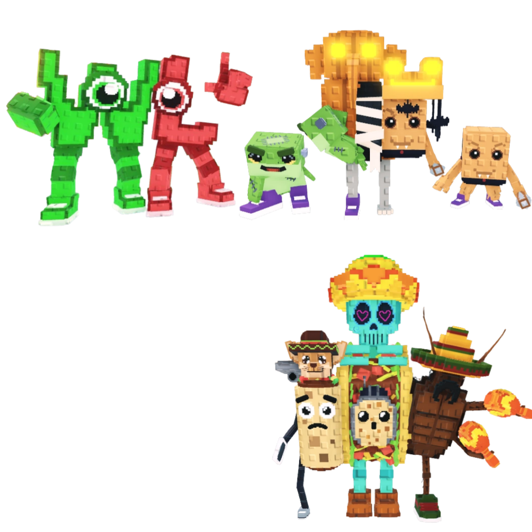 [BUNDLE] - 🍍 1x W or L (WorL) 🍍 1x La Taco Combinasion 🍍 1x Los Spooky Combinasionas