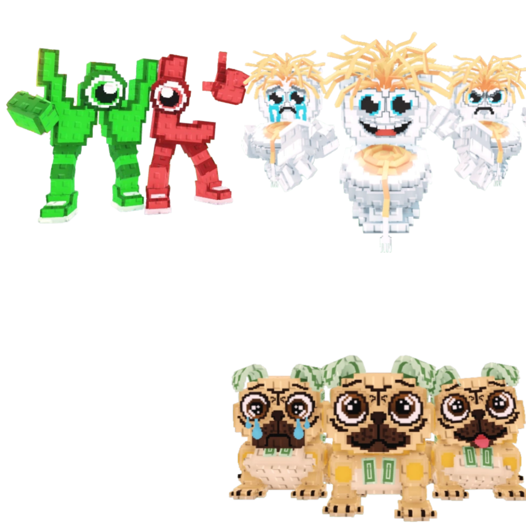 [BUNDLE] - 🍎 1x W or L (WorL) 🍎 1x Los Spaghettis 🍎 1x Los Puggies