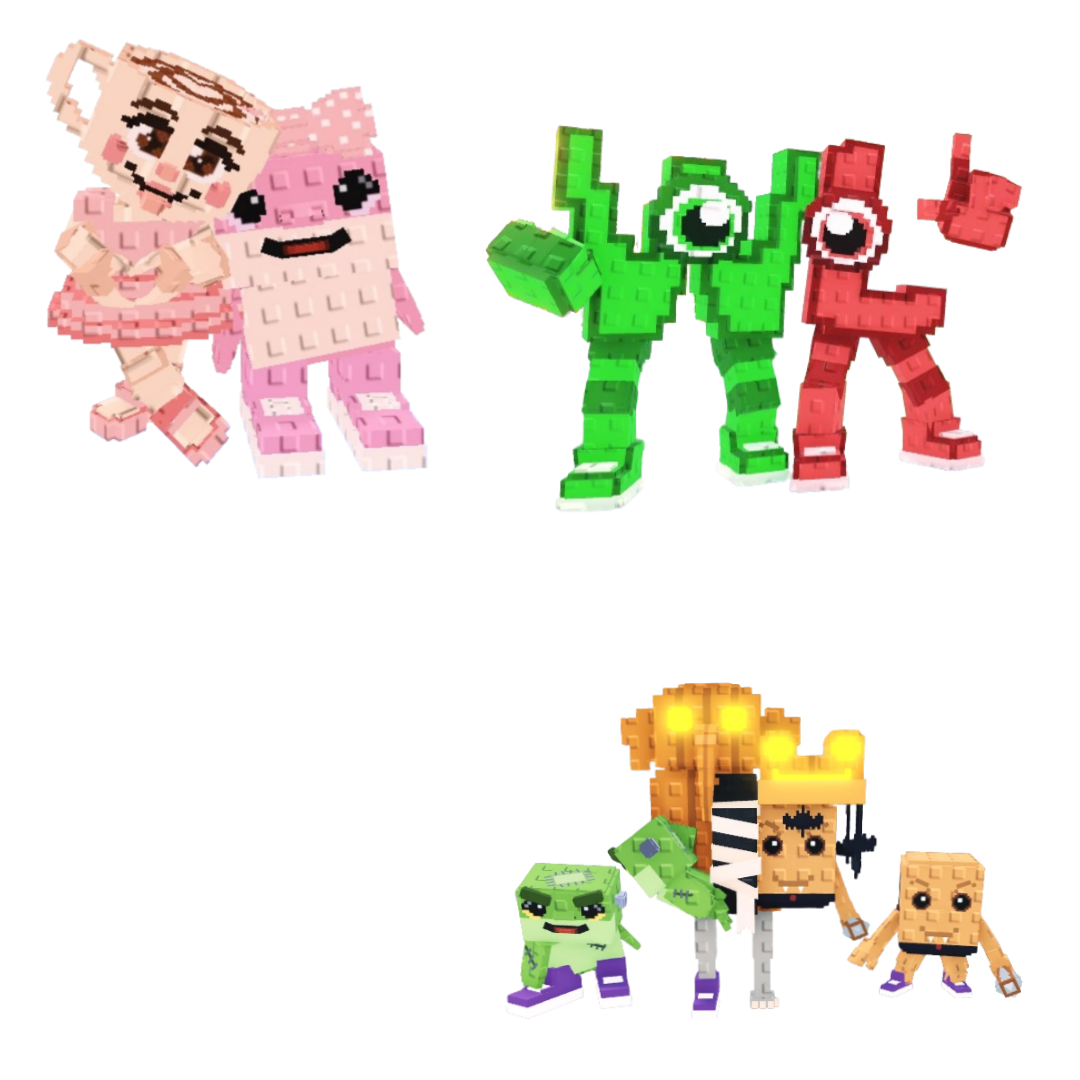 [BUNDLE] - 🙂 1x Las Sis 🙂 1x W or L (Worl) 🙂 1x Los Spooky Combinasionas