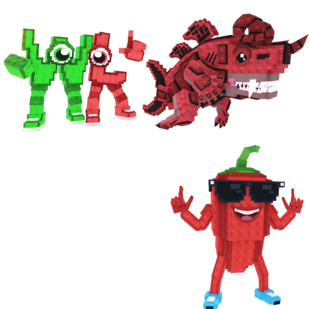 [BUNDLE] - 🍒 1x W or L (WorL) 🍒 1x Chillin Chili 🍒 1x Eviledon