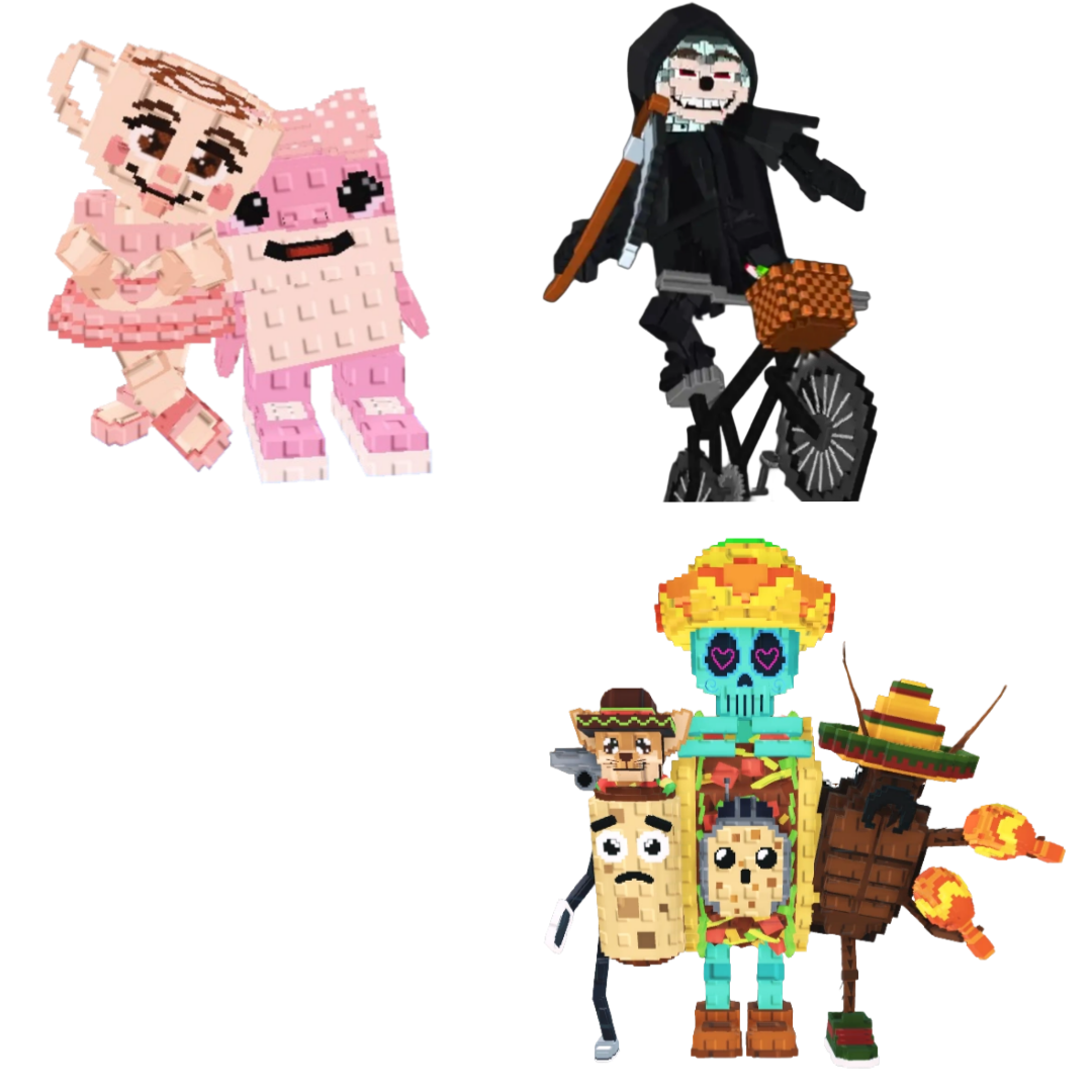 [BUNDLE] - 😍 1x Las Sis 😍 1x La Taco Combinasion 😍 1x Mieteteira Bicicleteira