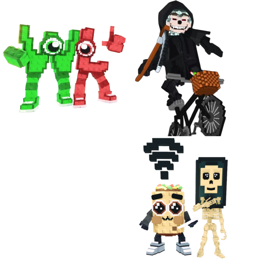 [BUNDLE] - 🥒 1x W or L (WorL) 🥒 1x Mieteteira Bicicleteira 🥒 1x Los Mobilis