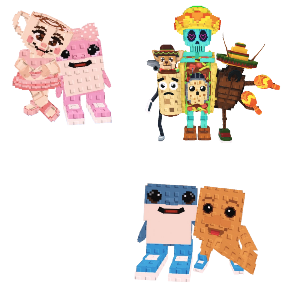 [BUNDLE] - 😚 1x Las Sis 😚 1x La Taco Combinasion 😚 1x Los Bros