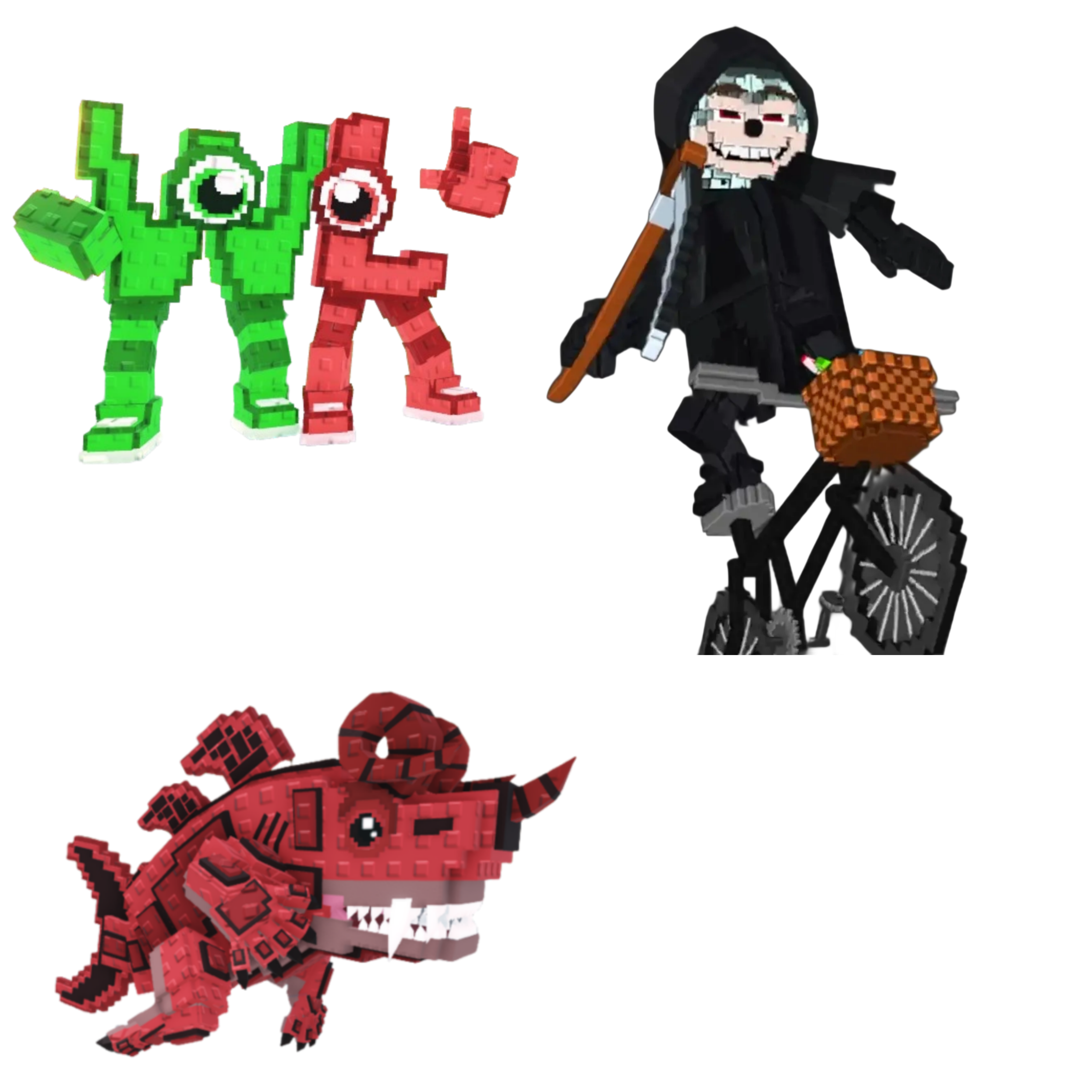 [BUNDLE] - 🥗 1x W or L (WorL) 🥗 1x Eviledon 🥗 1x Mieteteira Bicicleteira