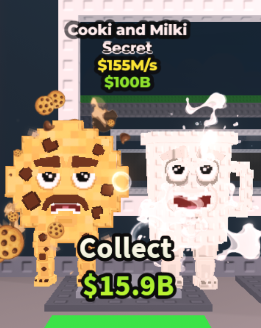 Cooki and Milki 155M/s