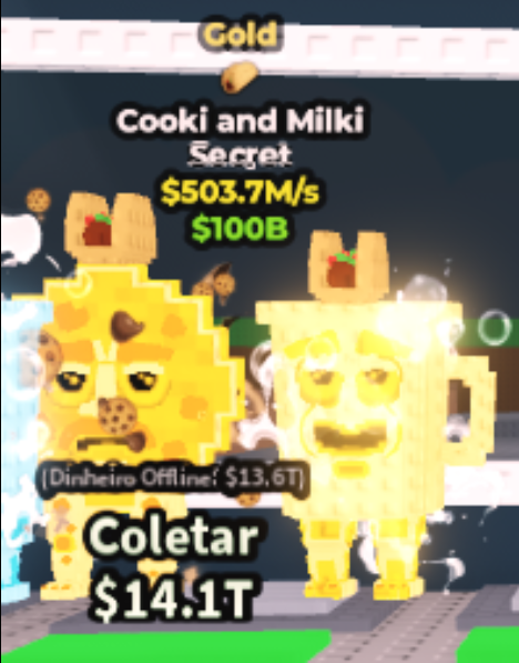 🔥 Cooki and Milki - 503.7M/s Gold