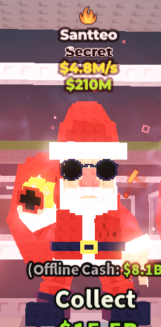 ✨ 4.8M/s SANTTEO SECRET | STEAL A BRAINROT ⚡ FAST DELIVERY⚡