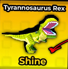 TYRANNOSAURUS REX / TREX / T-REX (RANDOM AGE WITH MUTATION) - RAISE ANIMALS