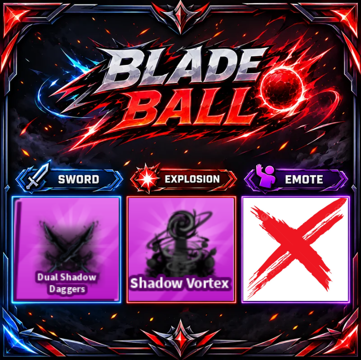 [ Limited Set ] Dual Shadow Daggers + Explosion | FAST DELIVERY✅