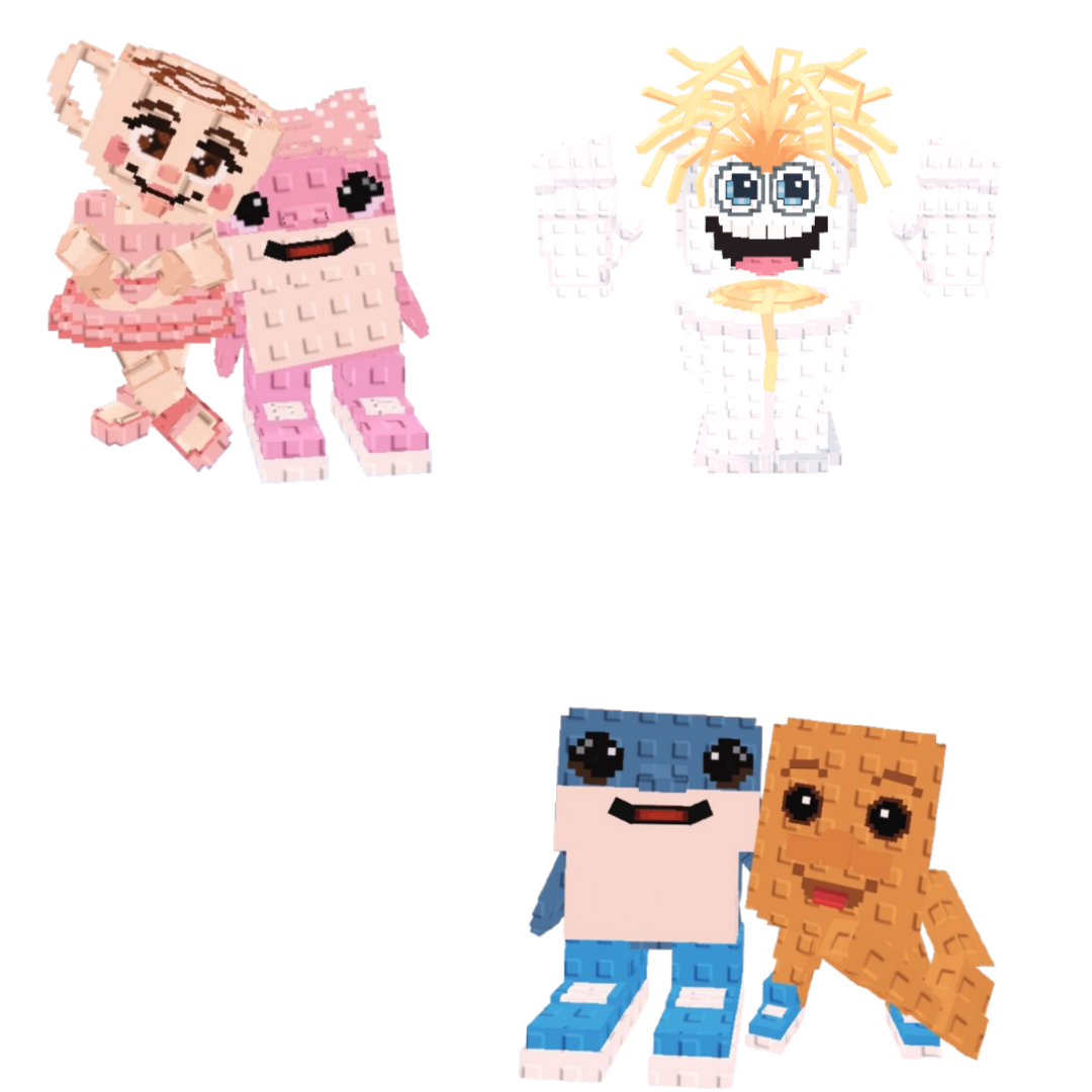 [BUNDLE] - 🥶 1x Las Sis 🥶 1x Spaghetti Tualetti 🥶 1x Los Bros