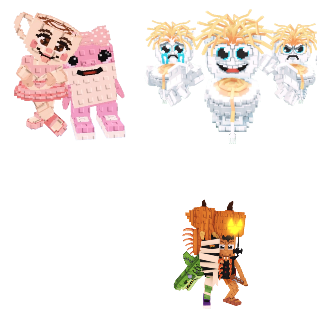 [BUNDLE] - 🤚 1x Las Sis 🤚 1x Los Spaghettis 🤚 1x La Spooky Grande