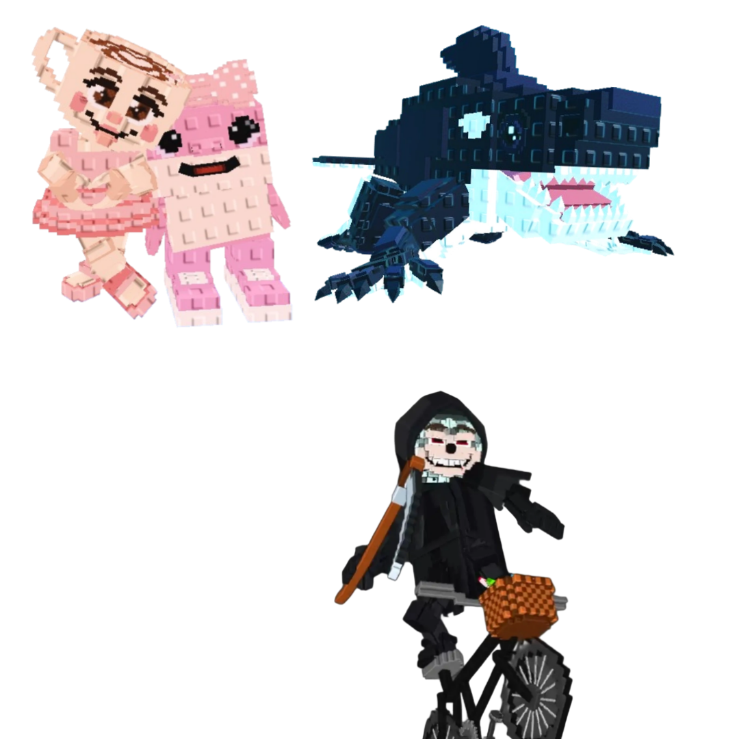[BUNDLE] - 👎 1x Las Sis 👎 1x Mieteteira Bicicleteira 👎 1x Orcaledon