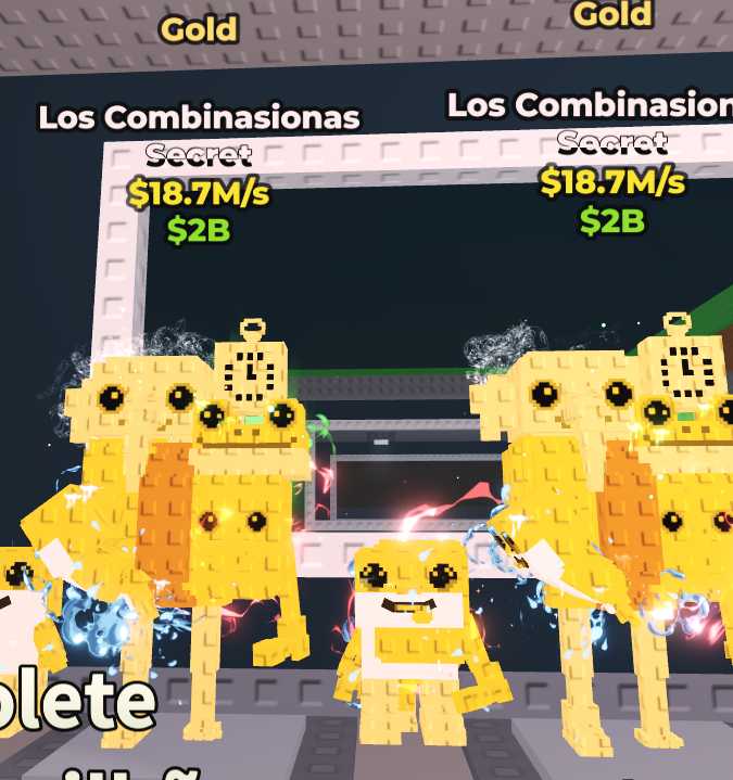 🌟 Los Combinasionas 🏆 | Gold | 18.7M/s Secret (39) • ⚡ Quick & 💸 Cheap 📦 | Trusted