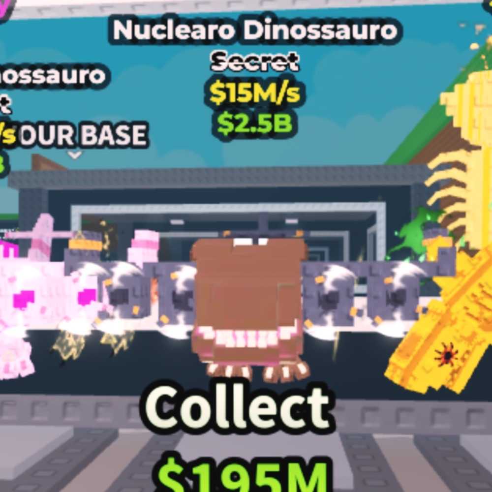 ✨ Nuclearo Dinossauro ☢️🦖 | 15M/s • 💸 Cheap • Easy • ⚡ Fast Delivery 🍴 | Trusted Seller