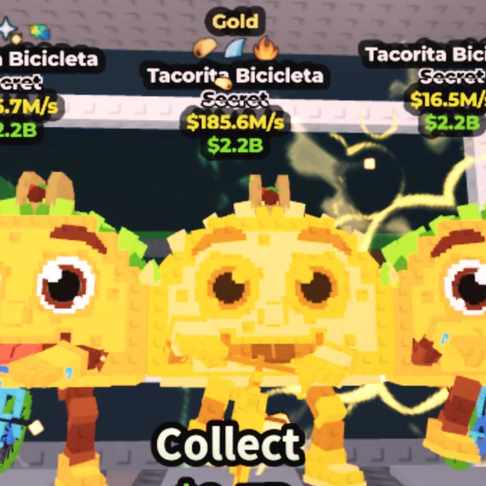 🌟 Gold Tacorita Bicicleta 🚴🌮 | 185.6M/s • Easy & 💲 Cheap • Triple Traits ✨ • ⚡ Fast Delivery | Trusted