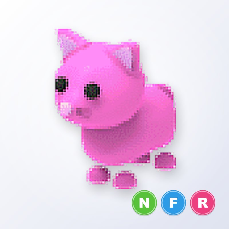 Pink Cat NFR | Adopt Me