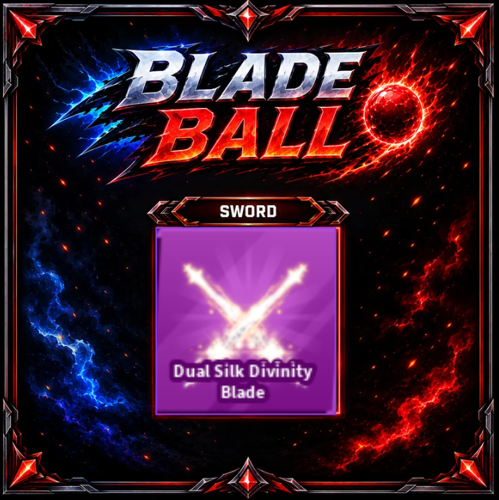 [ Limited Sword ] Dual Silk Divinity Blade | FAST DELIVERY✅