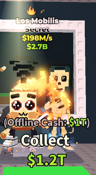 ✨ 198M/s ✨ LOS MOBILIS - 2 Traits SECRET | STEAL A BRAINROT ⚡ FAST DELIVERY⚡
