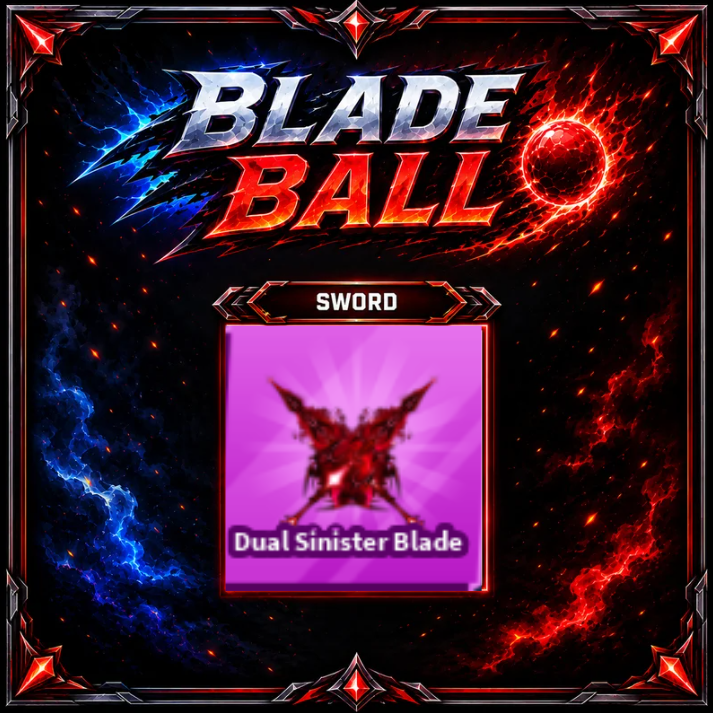 [ Limited Sword ] Dual Sinister Blade | FAST DELIVERY✅