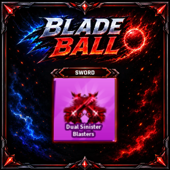 [ Limited Sword ] Dual Sinister Blaster | FAST DELIVERY✅