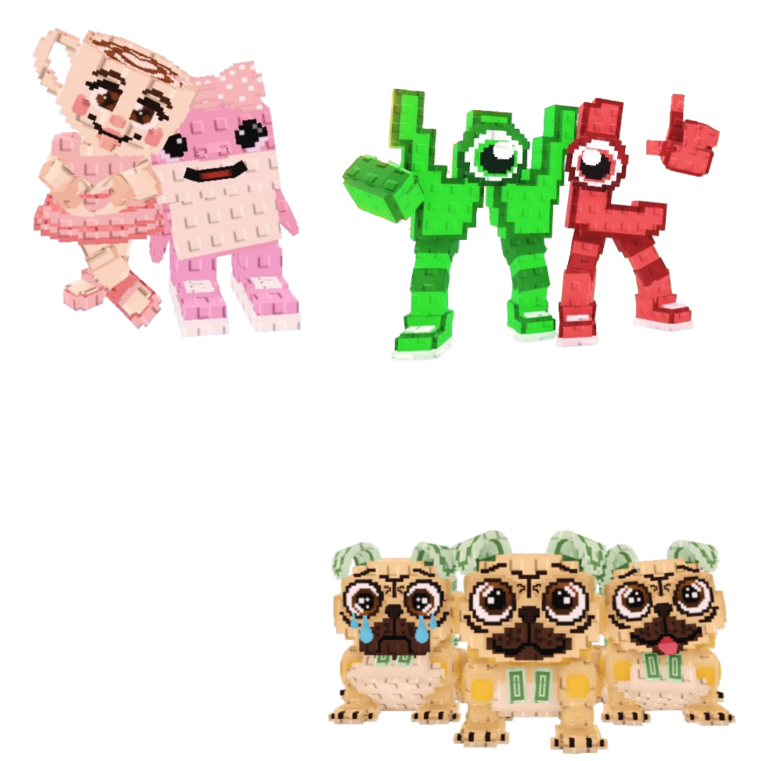 [BUNDLE] - 🥣 1x Las Sis 🥣 1x W or L (WorL) 🥣 1x Los Puggies
