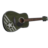Army Acoustic Guitar