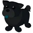 R Black Chow-Chow - Junior > Adopt Me / Adopt Me!