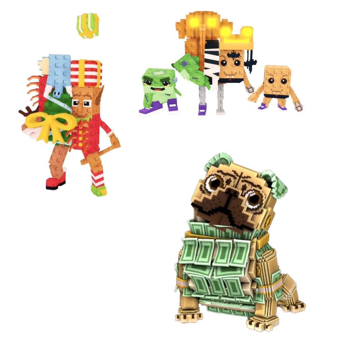 [BUNDLE] - 🌛 1x La Jolly Grande 🌛 1x Los Spooky Combinasionas 🌛 1x Money Money Puggy