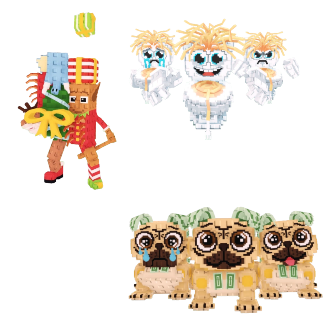 [BUNDLE] - 🌝 1x La Jolly Grande 🌝 1x Los Spaghettis 🌝 1x Los Puggies