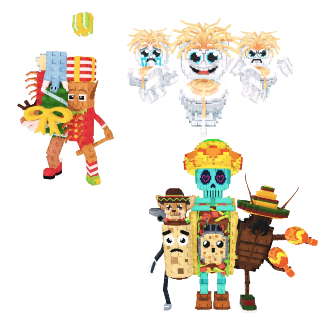 [BUNDLE] - 🌟 1x La Jolly Grande 🌟 1x Los Spaghettis 🌟 1x La Taco Combinasion