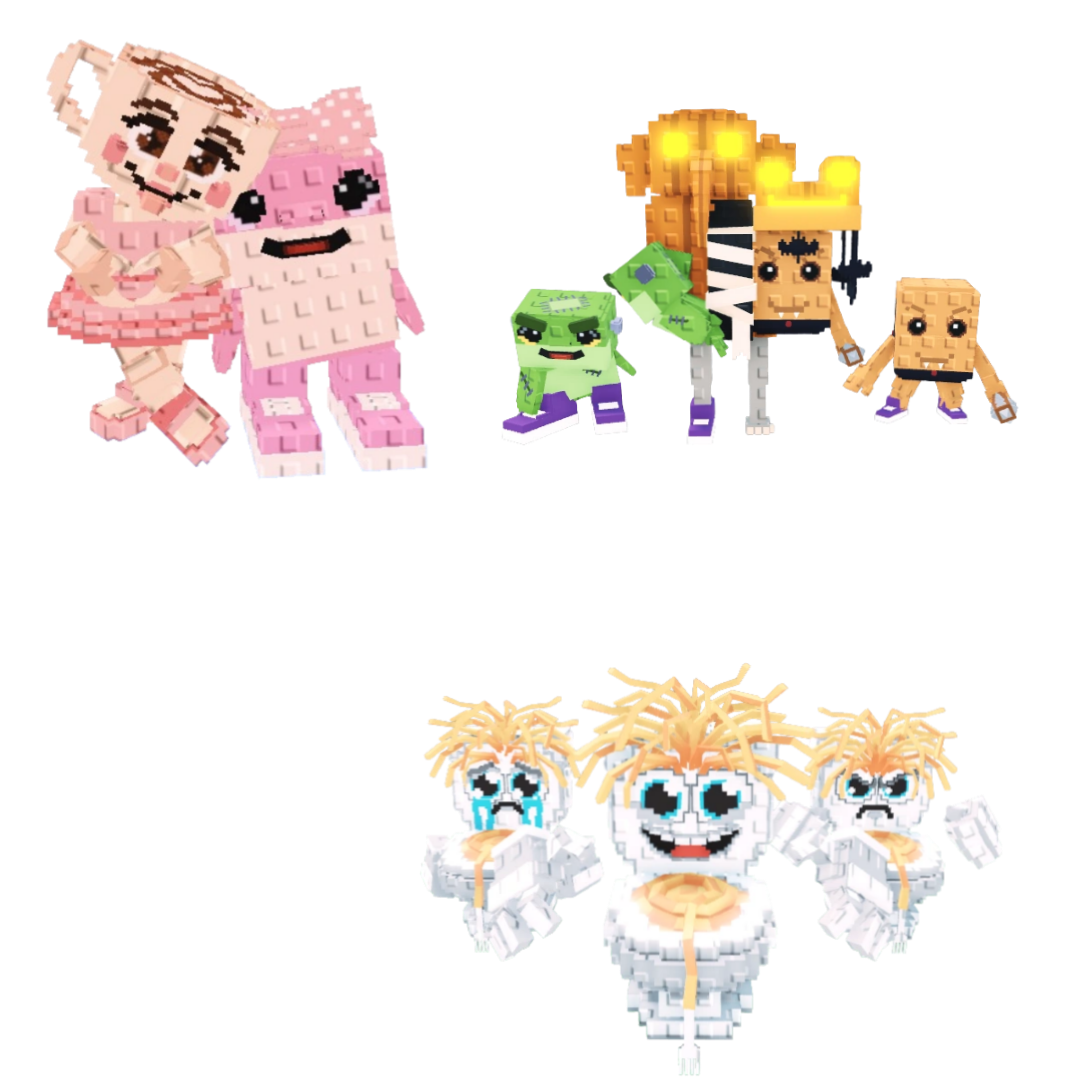 [BUNDLE] - 🥟 1x Las Sis 🥟 1x Los Spaghettis 🥟 1x Los Spooky Combinasionas
