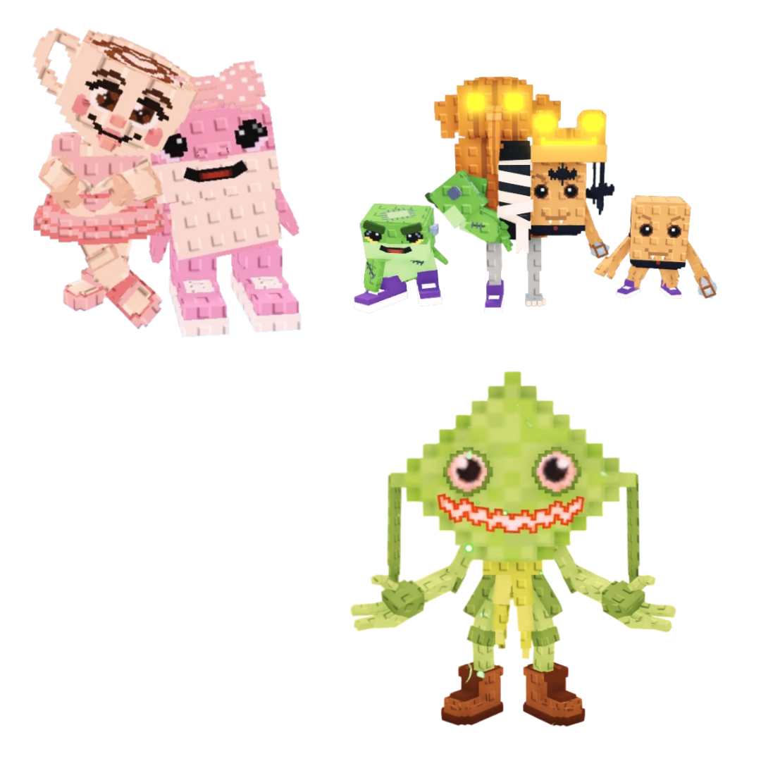 [BUNDLE] - 🥠 1x Las Sis 🥠 1x Ketupat Kepat 🥠 1x Los Spooky Combinasionas