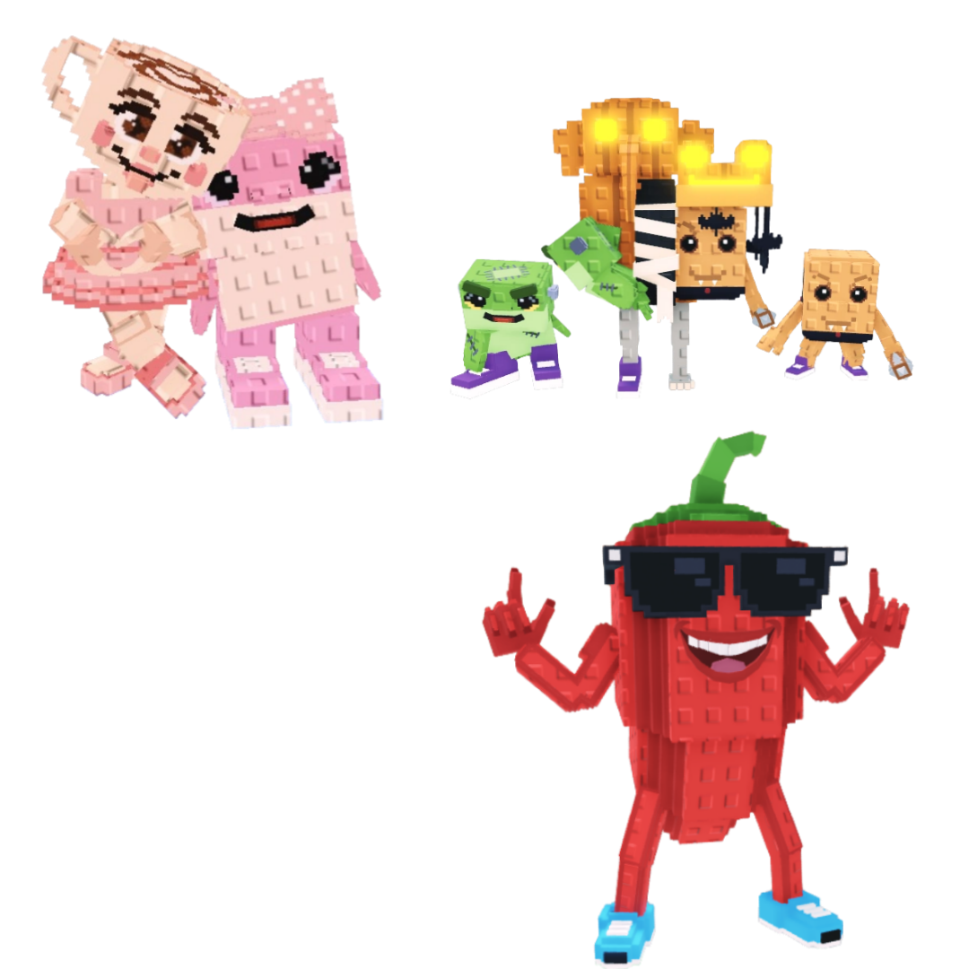 [BUNDLE] - 🍦 1x Las Sis 🍦 1x Chillin Chili 🍦 1x Los Spooky Combinasionas