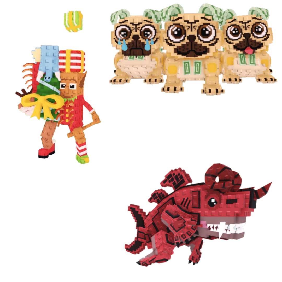 [BUNDLE] - ⛅ 1x La Jolly Grande ⛅ 1x Los Puggies ⛅ 1x Eviledon