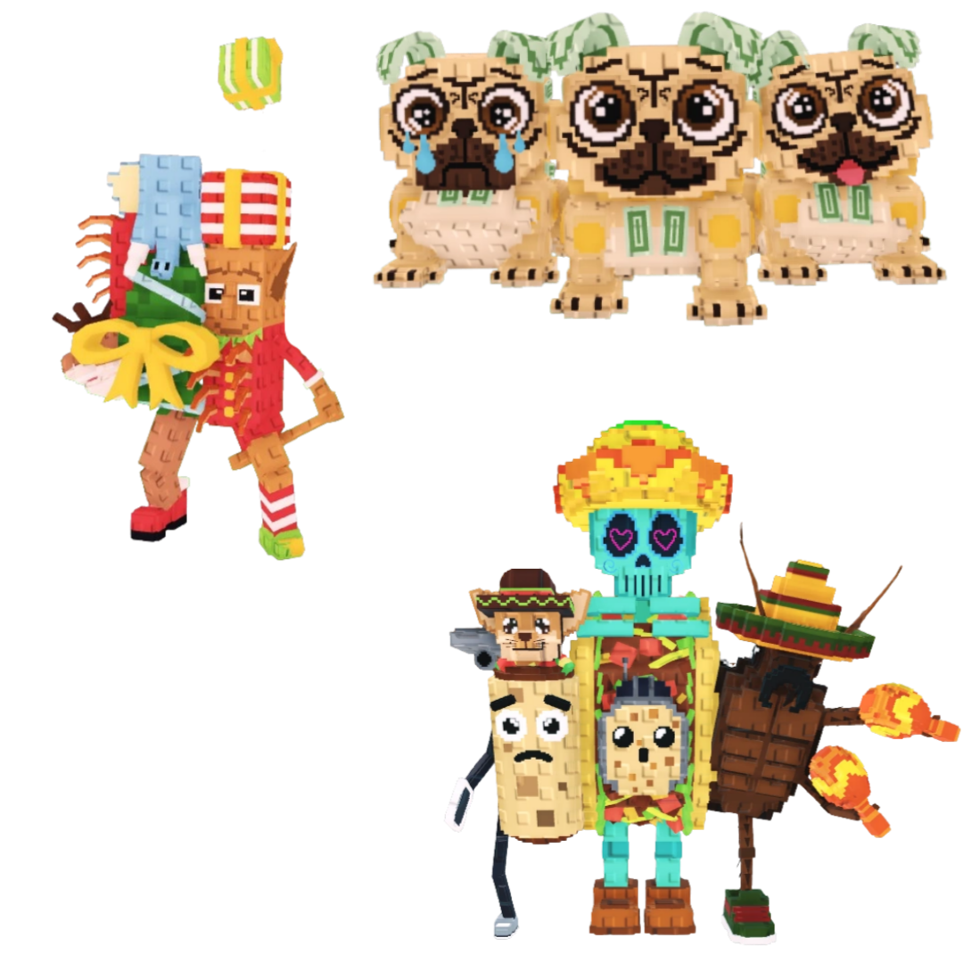 [BUNDLE] - 🌤️ 1x La Jolly Grande 🌤️ 1x Los Puggies 🌤️ 1x La Taco Combinasion