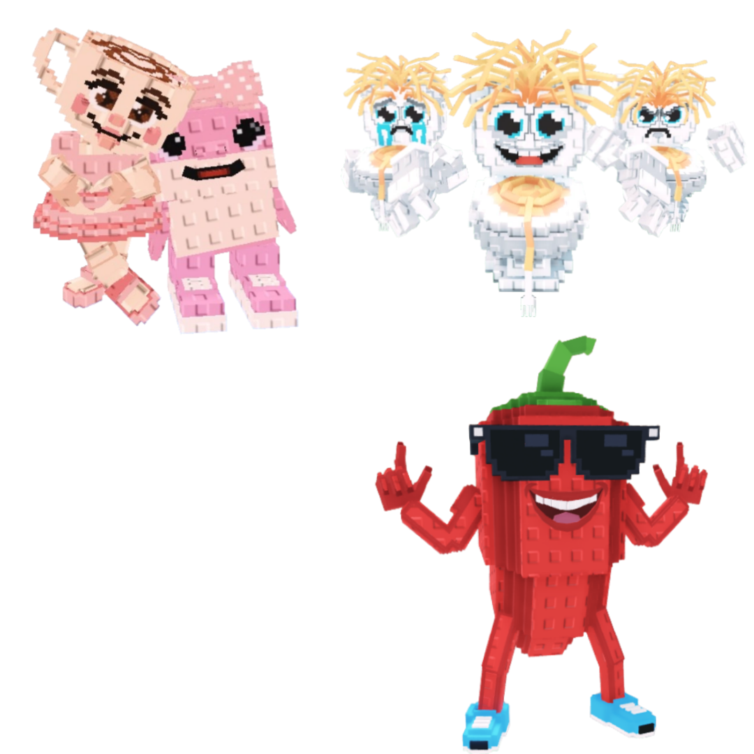 [BUNDLE] - 🎂 1x Las Sis 🎂 1x Chillin Chili 🎂 1x Los Spaghettis