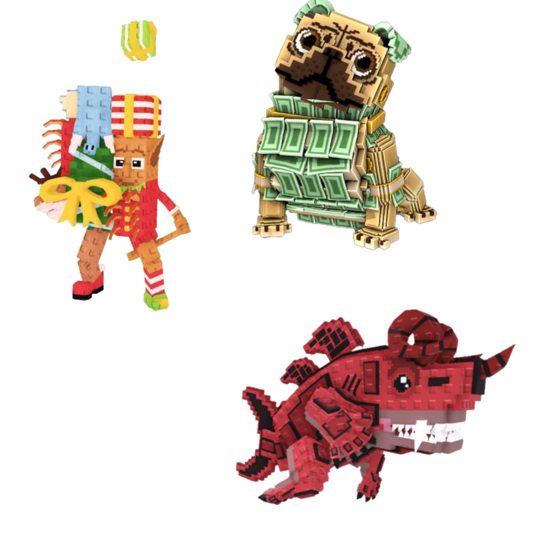 [BUNDLE] - 🌩️ 1x La Jolly Grande 🌩️ 1x Eviledon 🌩️ 1x Money Money Puggy