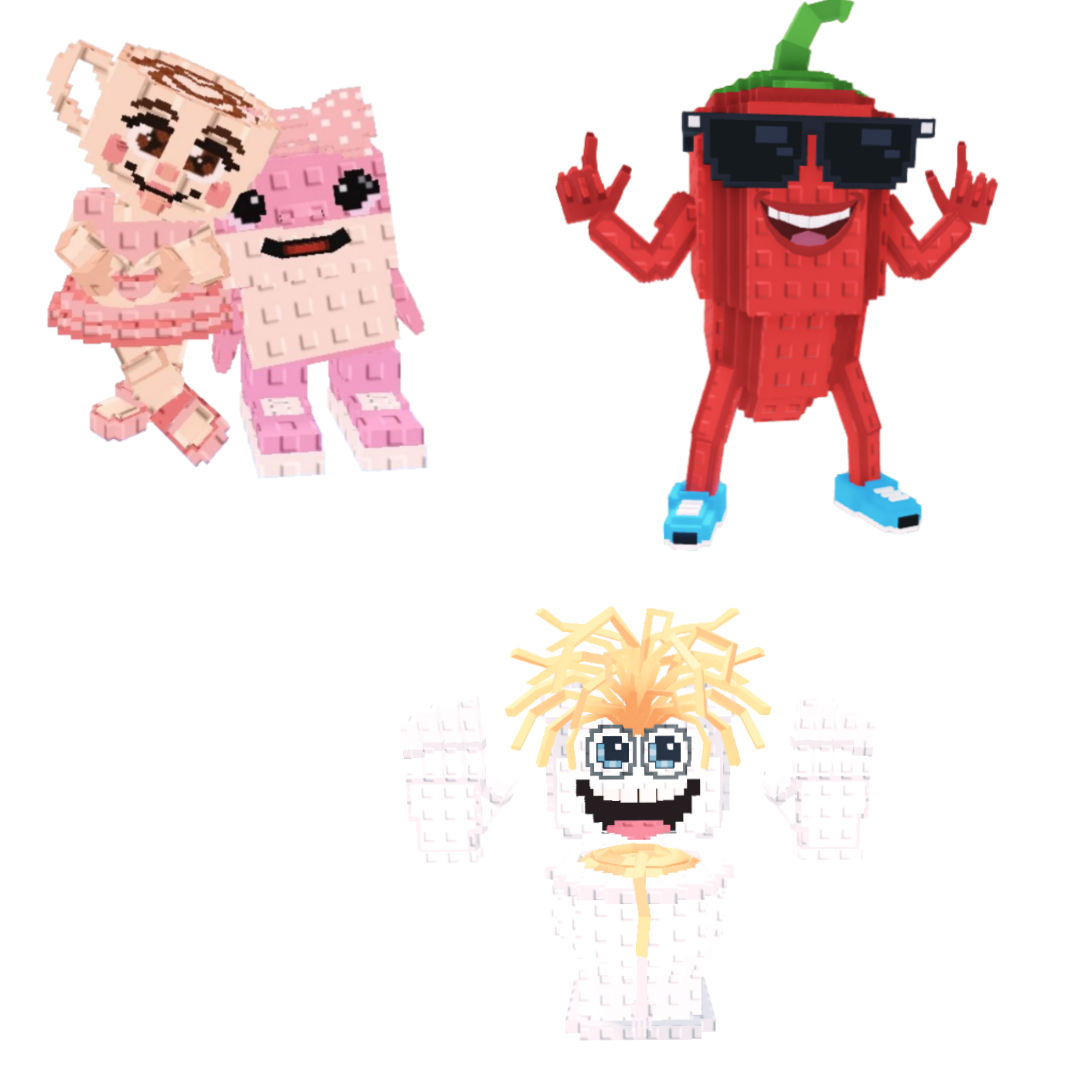 [BUNDLE] - 🥤 1x Las Sis 🥤 1x Chillin Chili 🥤 1x Spaghetti Tualetti