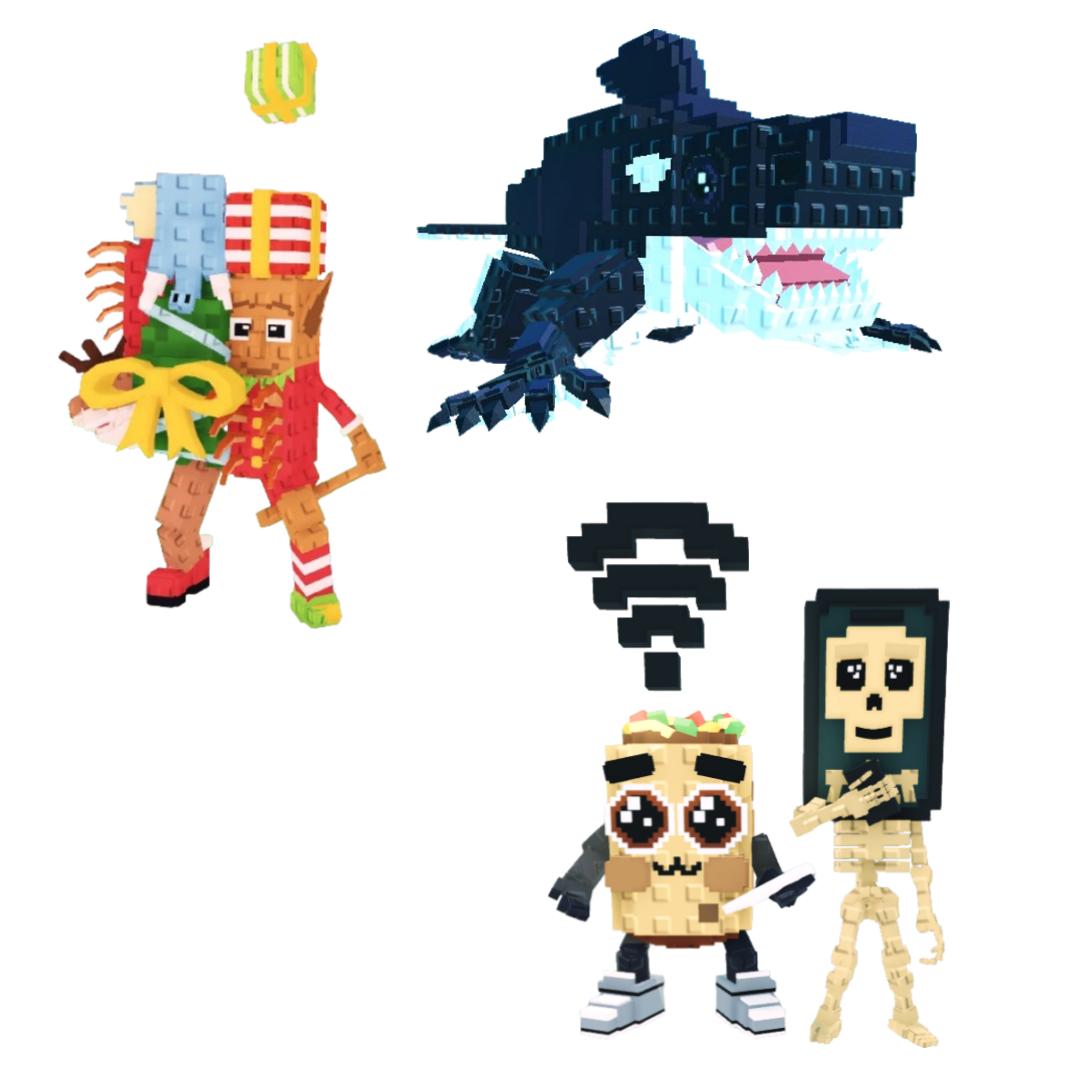 [BUNDLE] - 🌊 1x La Jolly Grande 🌊 1x Orcaledon 🌊 1x Los Mobilis