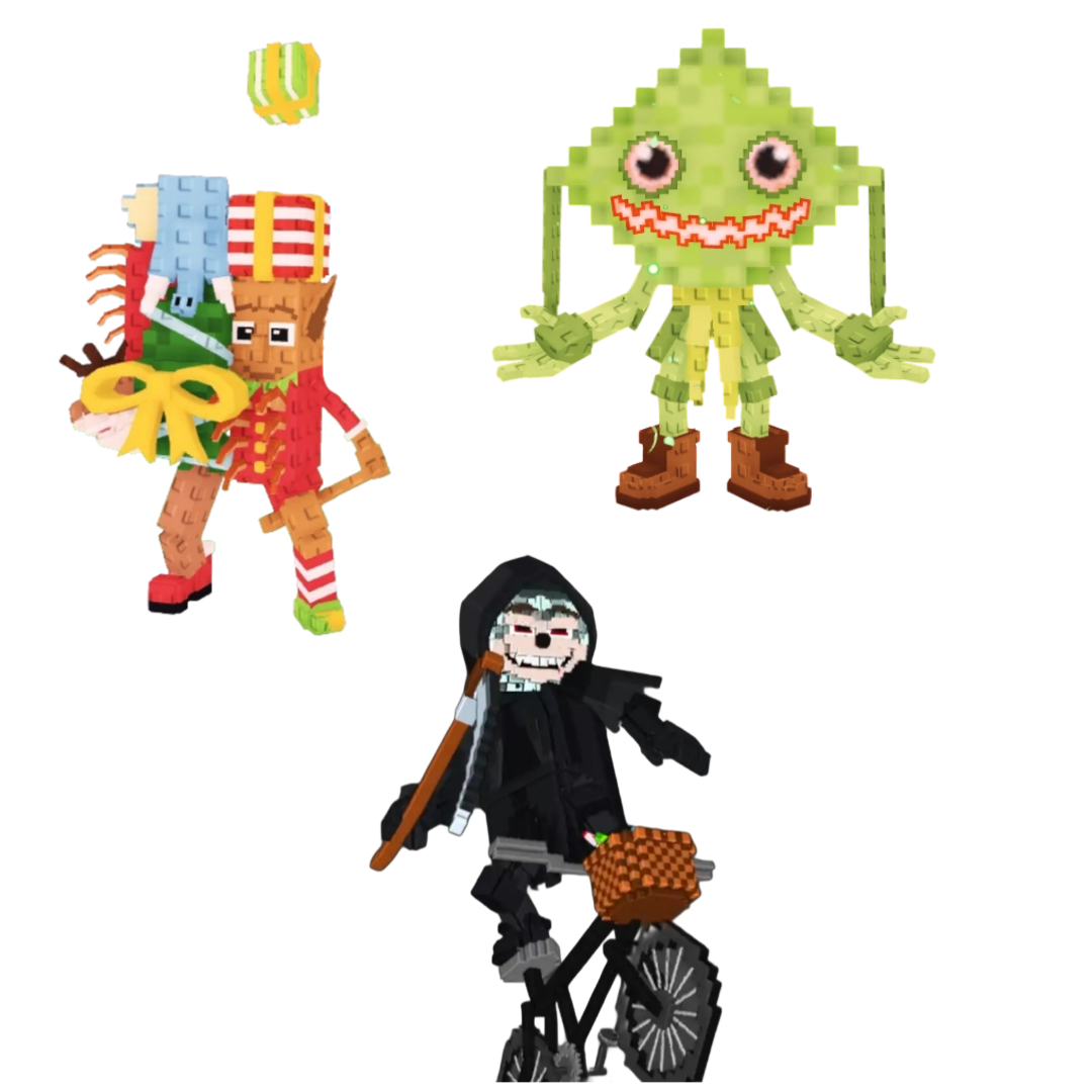 [BUNDLE] - 👘 1x La Jolly Grande 👘 1x Mieteteira Bicicleteira 👘 1x Ketupat Kepat