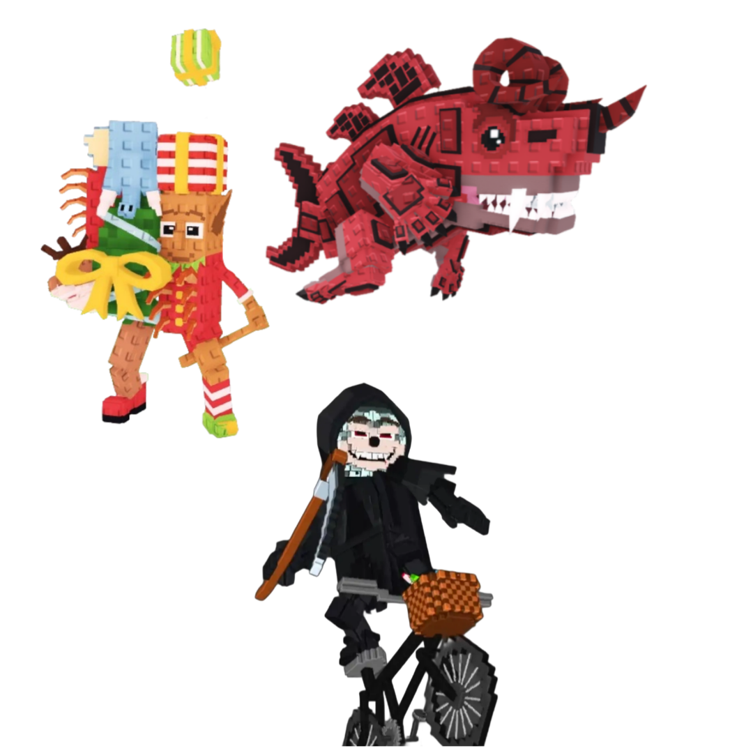 [BUNDLE] - 🥻 1x La Jolly Grande 🥻 1x Mieteteira Bicicleteira 🥻 1x Eviledon