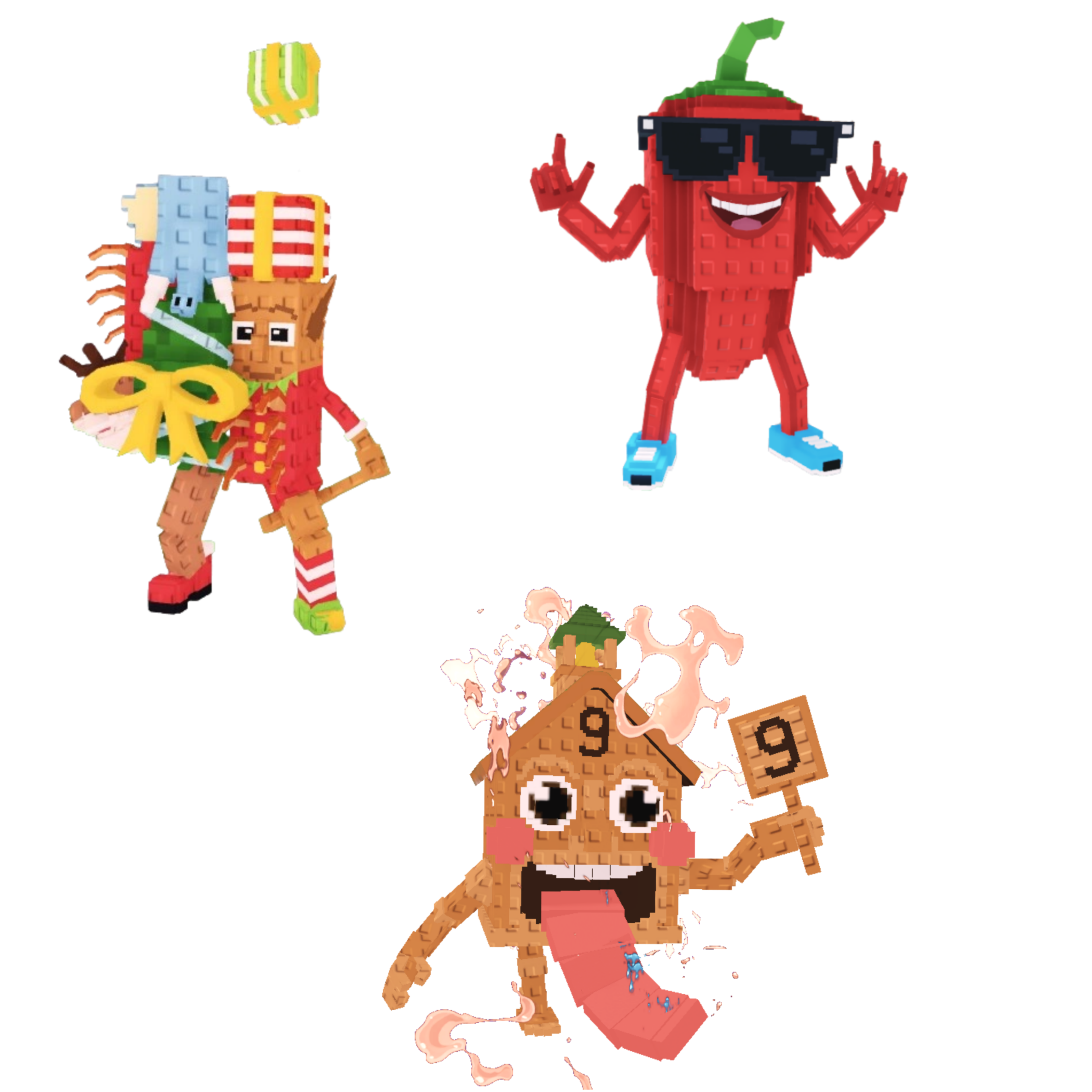 [BUNDLE] - 🩰 1x La Jolly Grande 🩰 1x Esok Sekolah 🩰 1x Chillin Chil