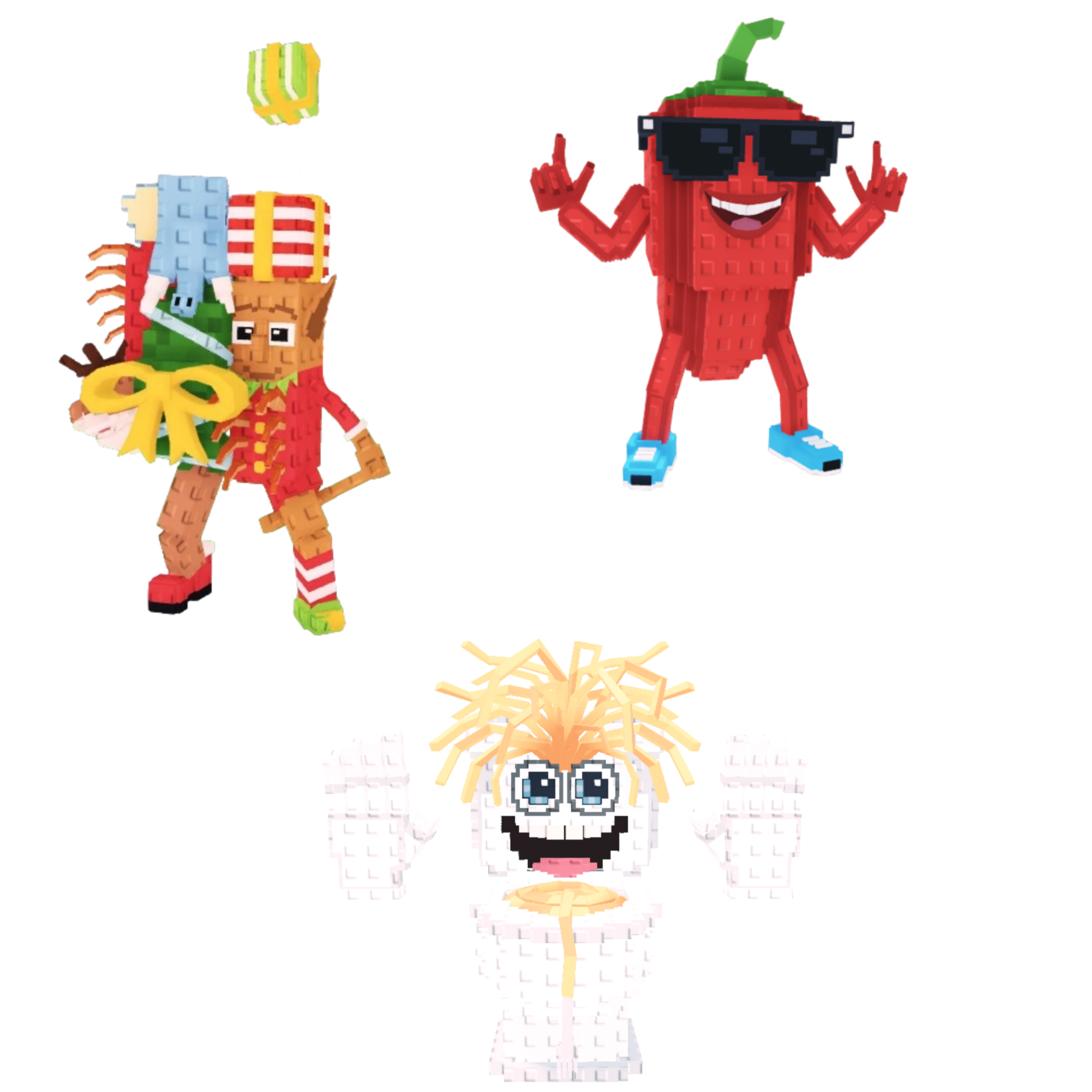 [BUNDLE] - 👒 1x La Jolly Grande 👒 1x Spaghetti Tualetti 👒 1x Chillin Chil
