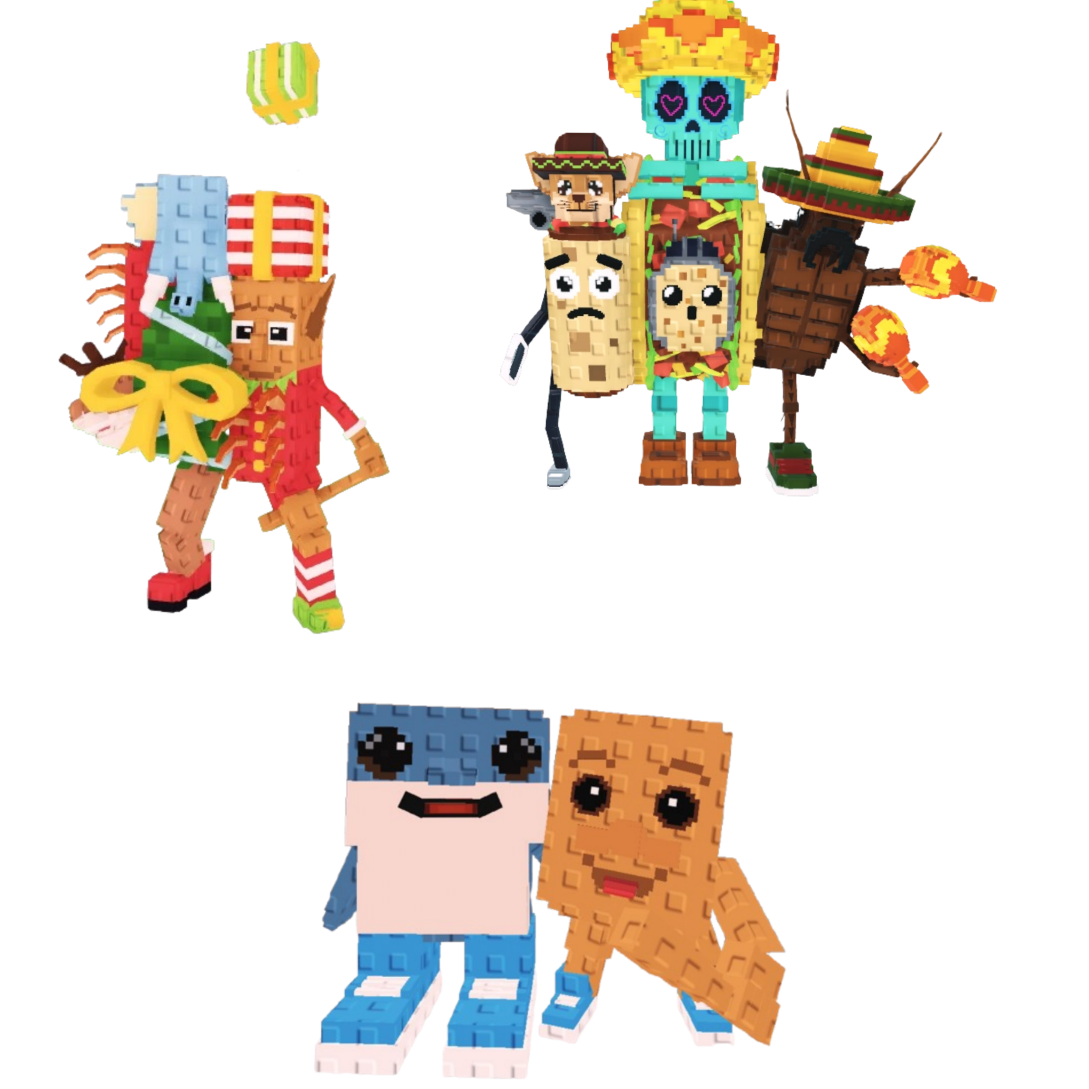 [BUNDLE] - 🧢 1x La Jolly Grande 🧢 1x Los Bros 🧢 1x La Taco Combinasion