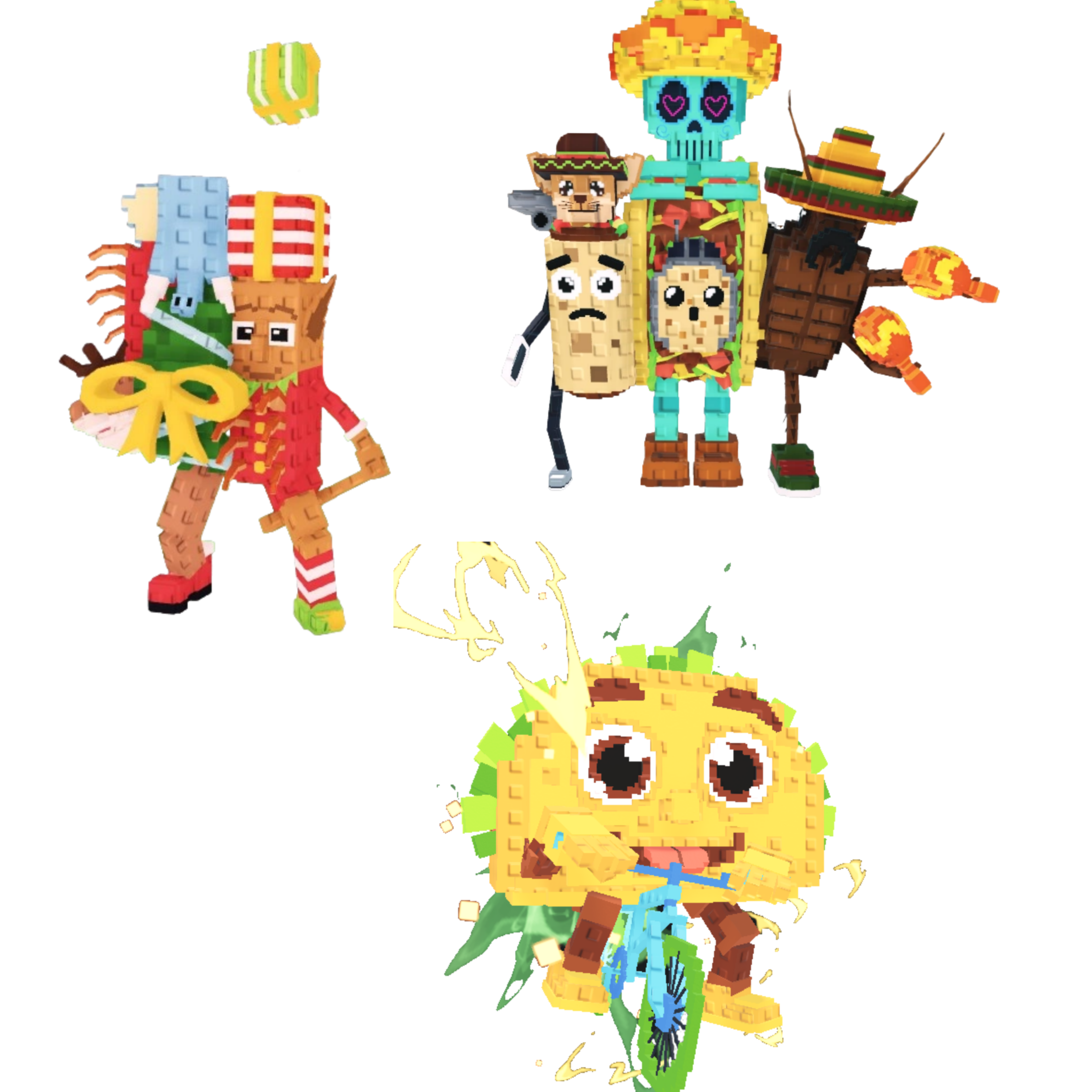 [BUNDLE] - 📿 1x La Jolly Grande 📿 1x Tacorita Bicicleta 📿 1x La Taco Combinasion