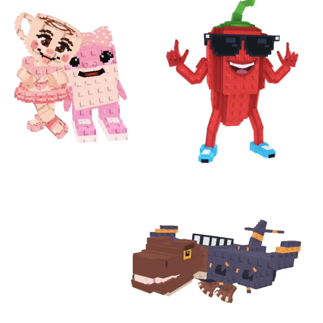 [BUNDLE] - 🧸 1x Las Sis 🧸 1x Chillin Chili 🧸 1x Nuclearo Dinossauro
