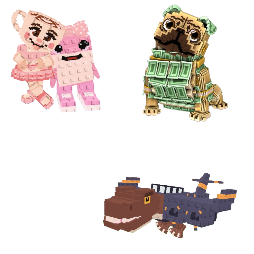 [BUNDLE] - ⌚ 1x Las Sis ⌚ 1x Nuclearo Dinossauro ⌚ 1x Money Money Puggy