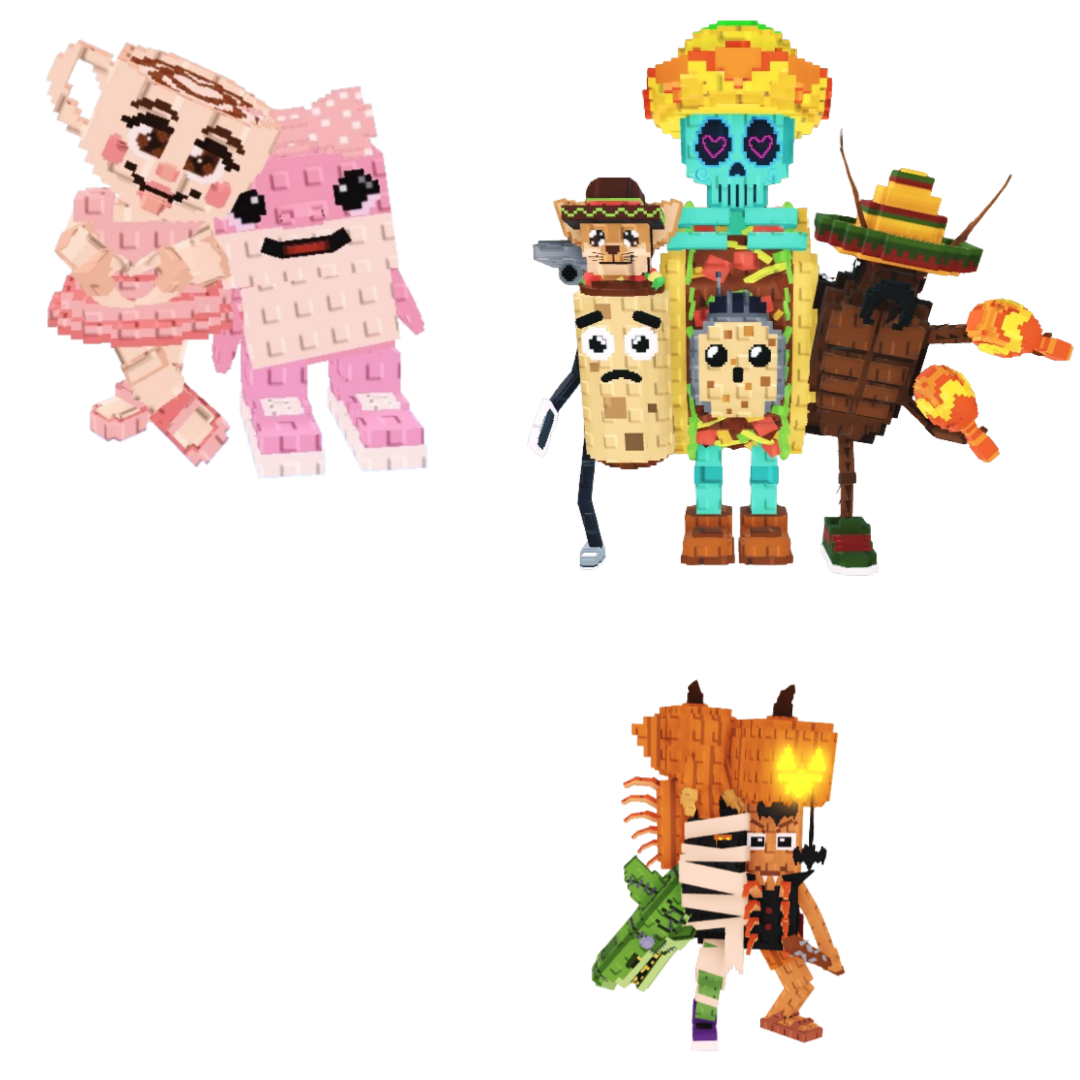 [BUNDLE] - 📌 1x Las Sis 📌 1x La Taco Combinasion 📌 1x La Spooky Grande